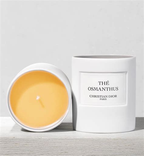 Give Thé Osmanthus Candle .